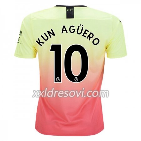 Manchester City Kun Aguero 10 Treći Nogometni Dres 2019-2020